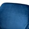Baxton Studio Germaine Blue Velvet Gold Finished 2-Piece Metal Dining Chair Set 160-9914 - alternate 8
